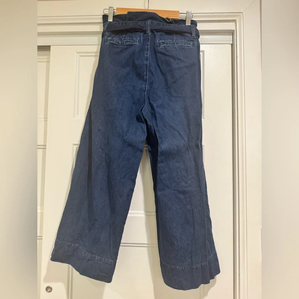 Boden Paperbag Wide-leg jeans